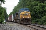 CSXT 482 Leads M427 at Front St. 